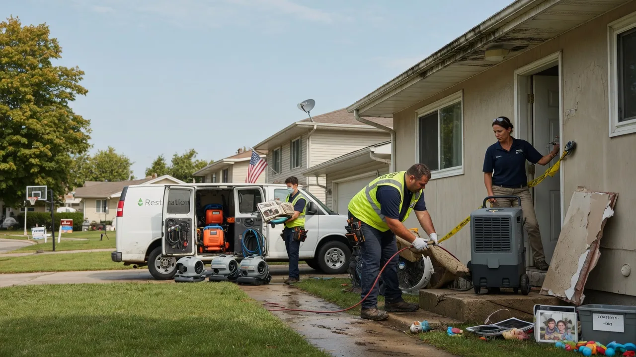 Water Damage Restoration in Beloit, KS near me